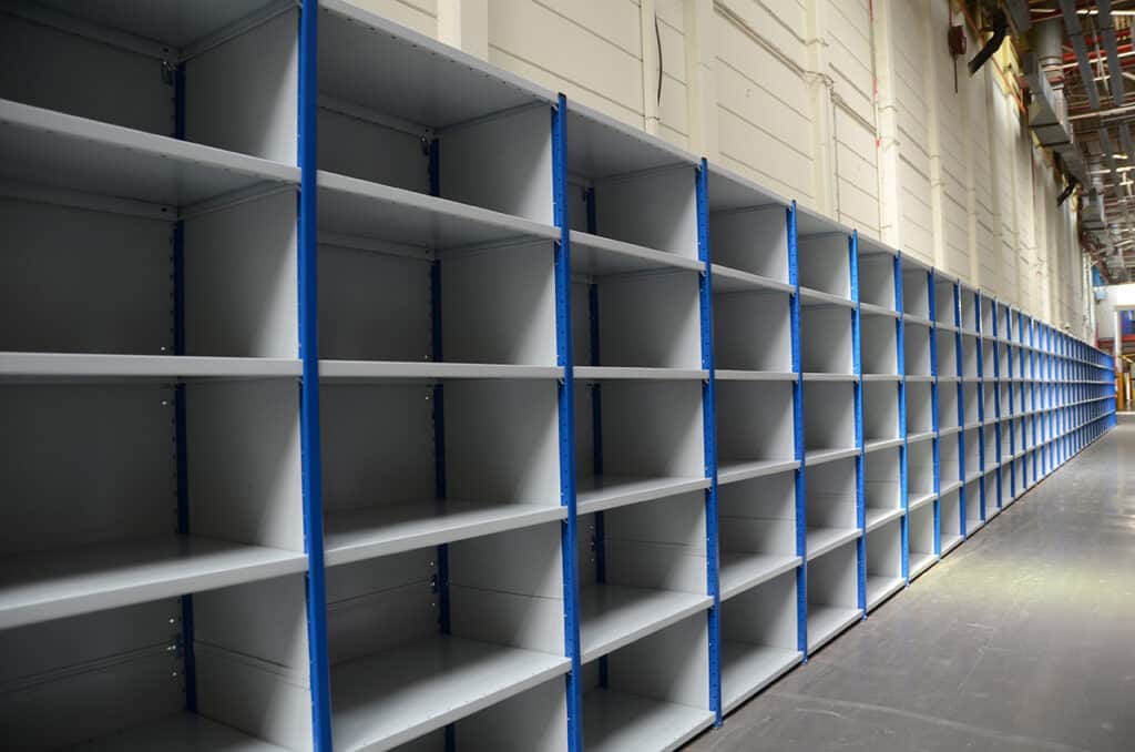 Shortspan Shelving Systems | Teepee Materials Handling
