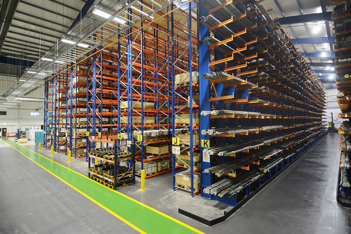 Cantilever Racking Solution at LoneStar Fasteners Europe