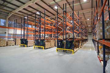 Cantilever Racking Installation at Contactum