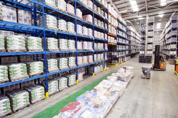 Cantilever Racking at Mapei UK
