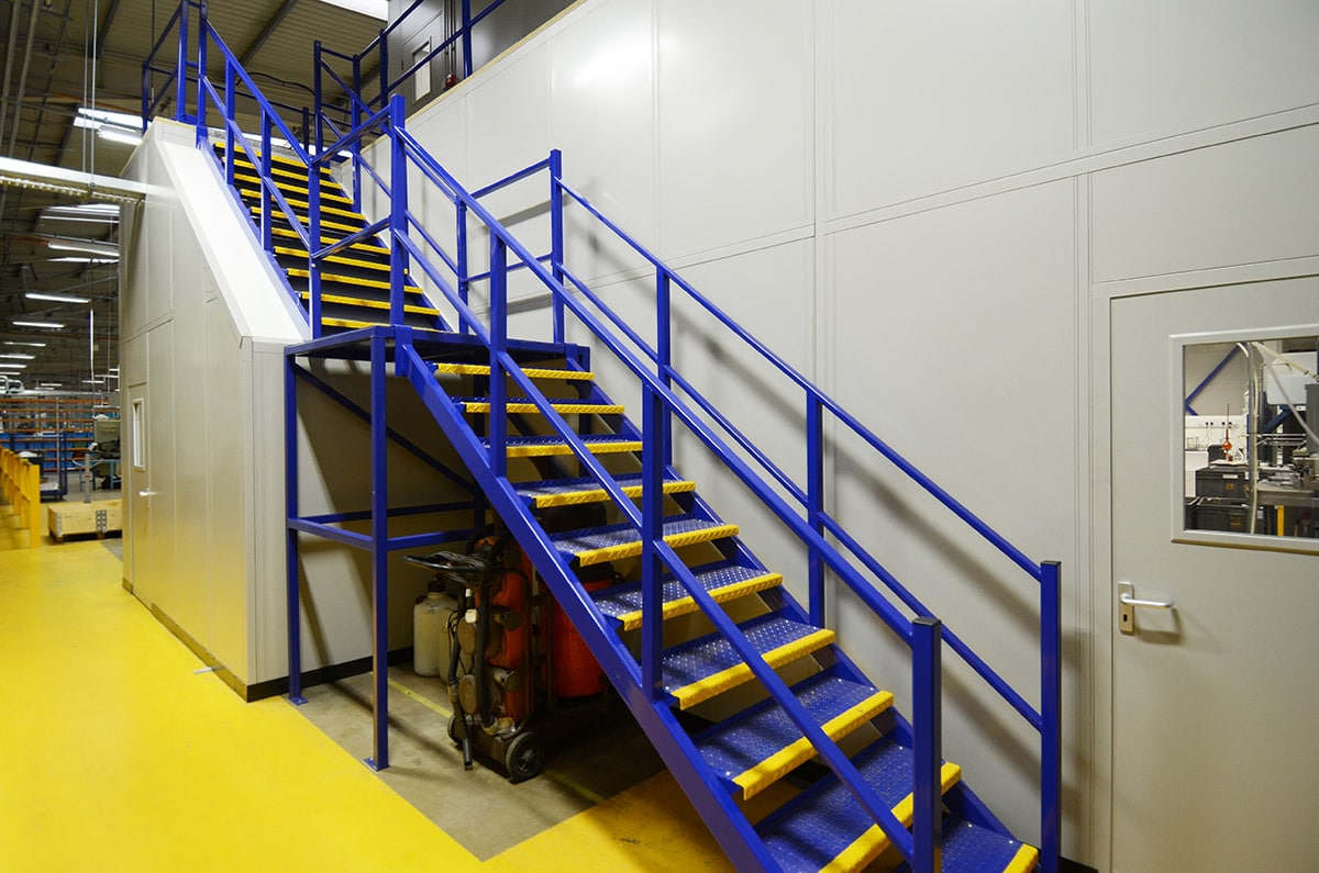 Industrial Stairs at SciLabware
