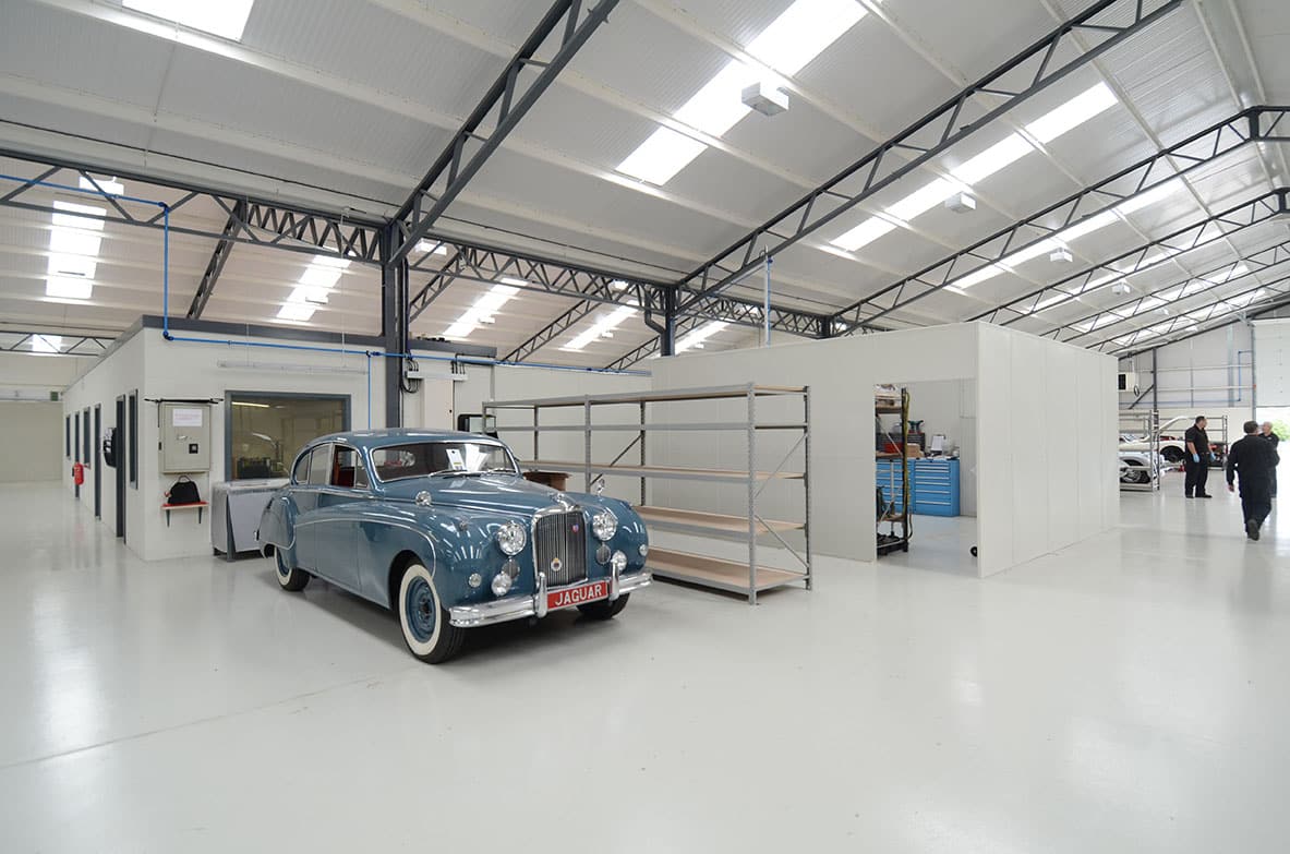 Industrial Partitioned Office at Classic Motor Cars Ltd