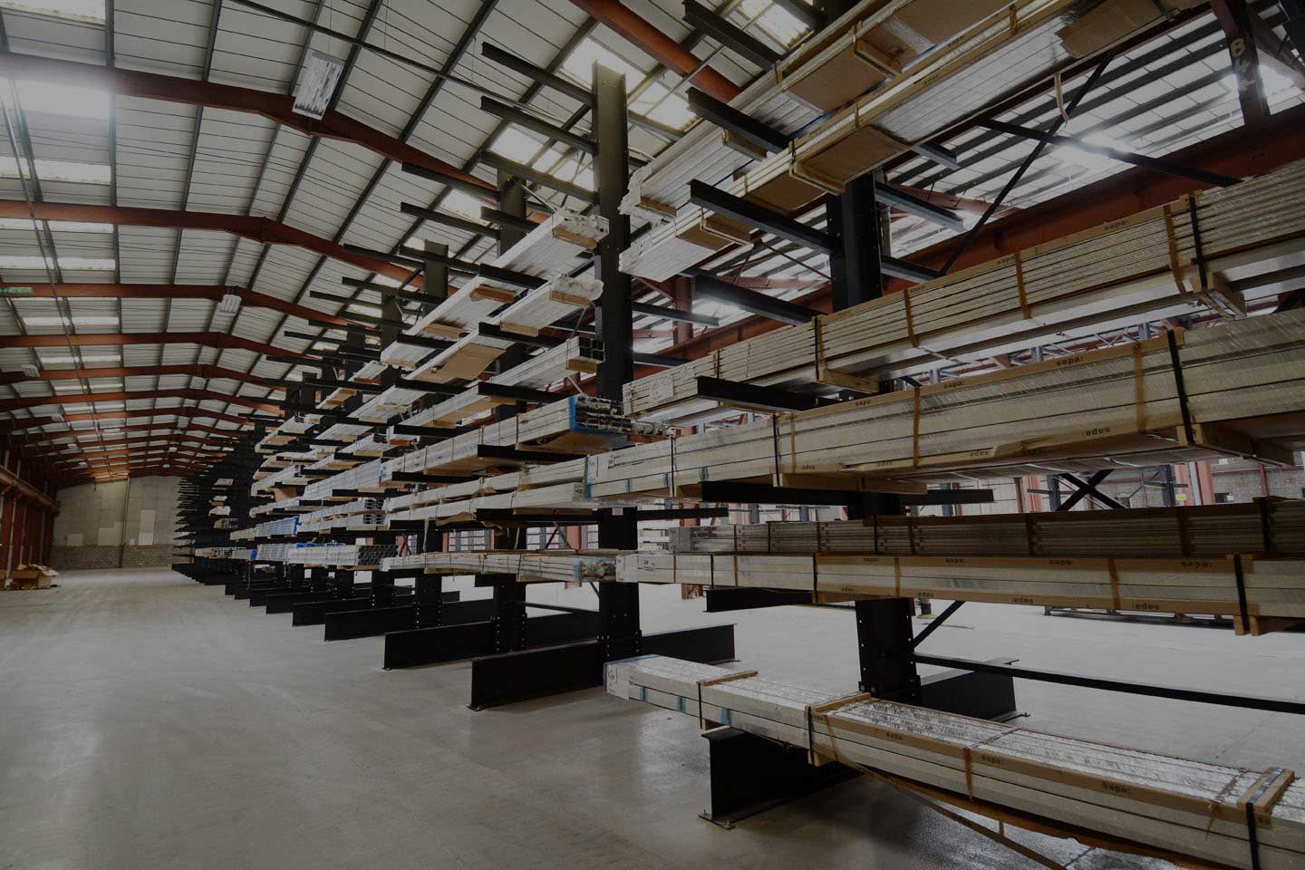 Cantilever racking systems