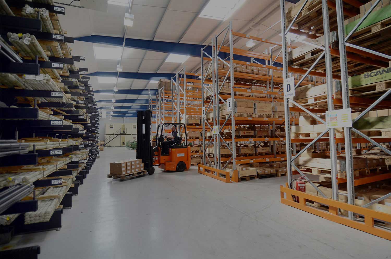 Warehouse storage solution