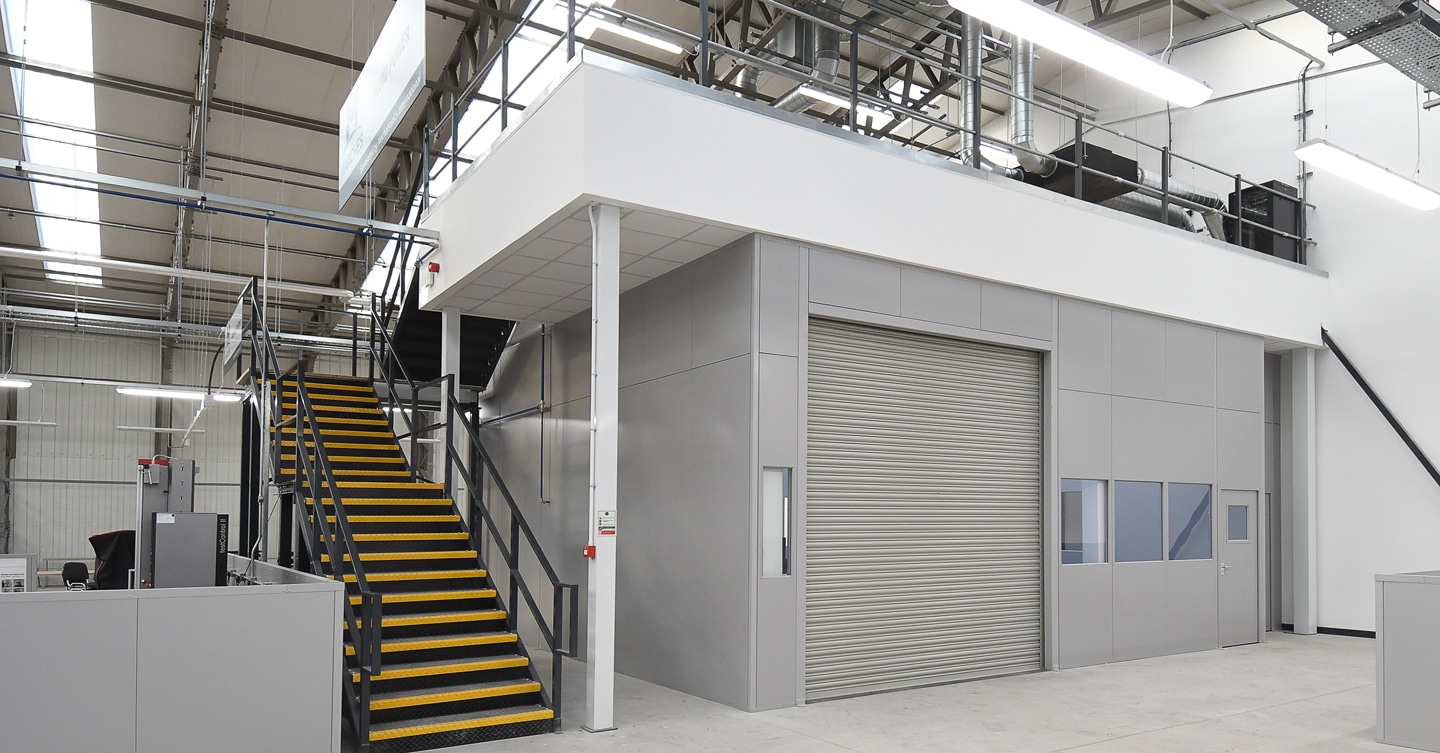 Warehouse Trends - add workable space with a mezzanine floor