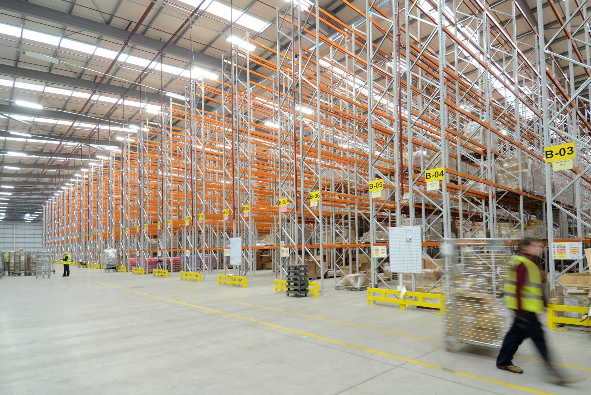 Pallet racking by Teepee Materials Handling: Ecommerce warehouse storage solutions specialists